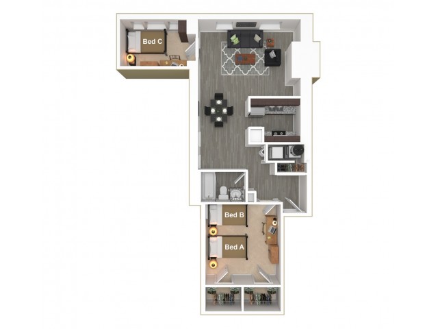 2 Bedroom